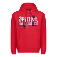 Red pink halloween Premium Hoodie - AdoDesignShop