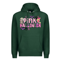Sports Green pink halloween Premium Hoodie - AdoDesignShop