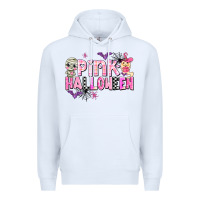 White pink halloween Premium Hoodie - AdoDesignShop