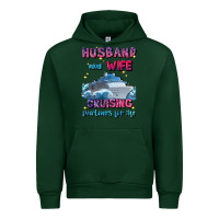 Forest Green husband and wife cruising partners for life Urban Hoodie - JahusDesignShop