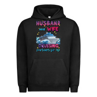 Pigment Black husband and wife cruising partners for life Urban Hoodie - JahusDesignShop
