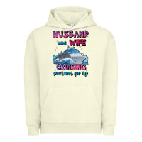 Pigment Pistachio husband and wife cruising partners for life Urban Hoodie - JahusDesignShop