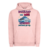 Pigment Salmon husband and wife cruising partners for life Urban Hoodie - JahusDesignShop