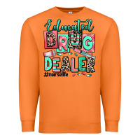 Carrot educated drug dealer nurse life Premium Sweatshirt - RanaPortraitStore