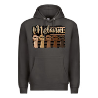 Smoke melanin american flag Premium Hoodie - HRA Design Shop