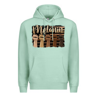 Seafoam melanin american flag Premium Hoodie - HRA Design Shop