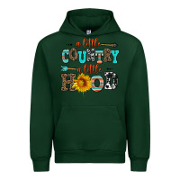Forest Green a little country a little hood Urban Hoodie - AdoDesignShop