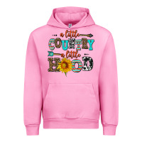 Fuchsia Pink a little country a little hood Urban Hoodie - AdoDesignShop