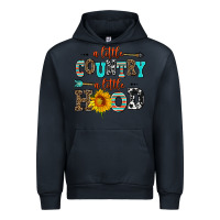 Navy a little country a little hood Urban Hoodie - AdoDesignShop