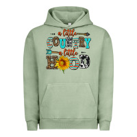 Pigment Oil Green a little country a little hood Urban Hoodie - AdoDesignShop
