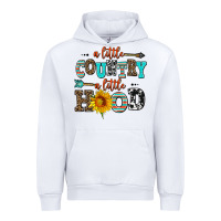 White a little country a little hood Urban Hoodie - AdoDesignShop