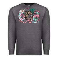 Charcoal Heather floral cna certified nursing assistant Premium Sweatshirt - RanaPortraitStore