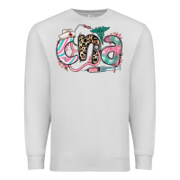 Dove Grey floral cna certified nursing assistant Premium Sweatshirt - RanaPortraitStore