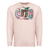 Pale Pink floral cna certified nursing assistant Premium Sweatshirt - RanaPortraitStore
