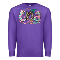 Purple floral cna certified nursing assistant Premium Sweatshirt - RanaPortraitStore