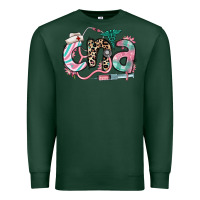 Sports Green floral cna certified nursing assistant Premium Sweatshirt - RanaPortraitStore