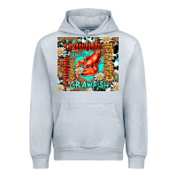 Heather Grey western crawfish Urban Hoodie - AdoDesignShop