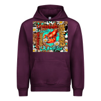 Mauve Wine western crawfish Urban Hoodie - AdoDesignShop