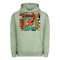 Pigment Oil Green western crawfish Urban Hoodie - AdoDesignShop