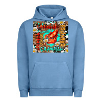 Pigment Pebble Blue western crawfish Urban Hoodie - AdoDesignShop