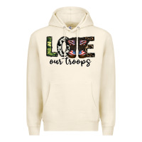 Tofu love our troops Premium Hoodie - CowhideDigitalArt
