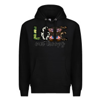 Black love our troops Premium Hoodie - CowhideDigitalArt