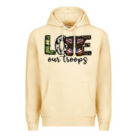 Pina Colada love our troops Premium Hoodie - CowhideDigitalArt