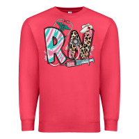 Cardinal floral rn registered nurse Premium Sweatshirt - RanaPortraitStore