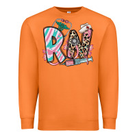 Carrot floral rn registered nurse Premium Sweatshirt - RanaPortraitStore
