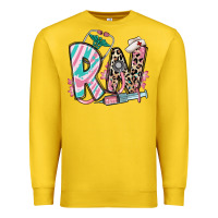 Lemon floral rn registered nurse Premium Sweatshirt - RanaPortraitStore