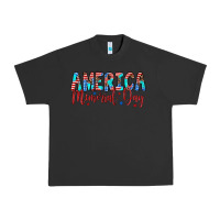 Pigment Black america memorial day Urban Heavy Tee - Artiststas