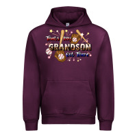 Mauve Wine that's my grandson out there baseball Urban Hoodie - JahusDesignShop