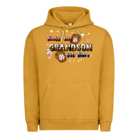 Pigment Peanut Butter that's my grandson out there baseball Urban Hoodie - JahusDesignShop