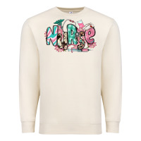 Sandshell floral nurse Premium Sweatshirt - RanaPortraitStore