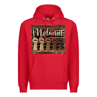 Red melanin American flag Premium Hoodie - HRA Design Shop