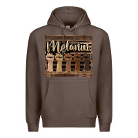 Coffee melanin American flag Premium Hoodie - HRA Design Shop