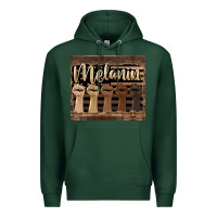 Sports Green melanin American flag Premium Hoodie - HRA Design Shop