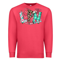 Cardinal floral lpn licensed practical nurse Premium Sweatshirt - RanaPortraitStore