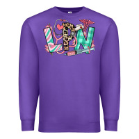 Purple floral lpn licensed practical nurse Premium Sweatshirt - RanaPortraitStore