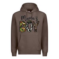 Coffee mama's boy Premium Hoodie - CowhideDigitalArt