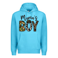 Ocean Blue mama's boy Premium Hoodie - CowhideDigitalArt