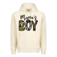 Sandshell mama's boy Premium Hoodie - CowhideDigitalArt