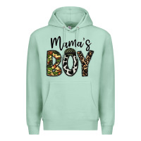 Seafoam mama's boy Premium Hoodie - CowhideDigitalArt