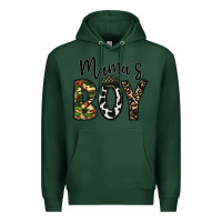 Sports Green mama's boy Premium Hoodie - CowhideDigitalArt