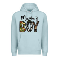 Blue Mist mama's boy Premium Hoodie - CowhideDigitalArt