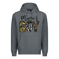 Rock mama's boy Premium Hoodie - CowhideDigitalArt