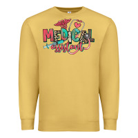 Antique Gold medical assistant Premium Sweatshirt - RanaPortraitStore