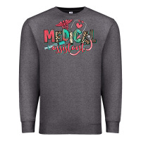 Charcoal Heather medical assistant Premium Sweatshirt - RanaPortraitStore