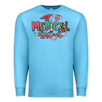 Ocean Blue medical assistant Premium Sweatshirt - RanaPortraitStore