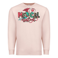 Pale Pink medical assistant Premium Sweatshirt - RanaPortraitStore